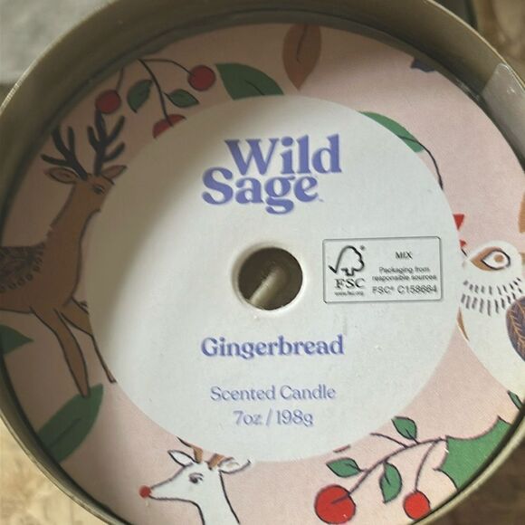 Wild Sage Gingerbread Candle! - Picture 4 of 6